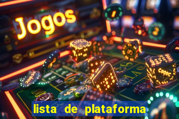 lista de plataforma de jogos